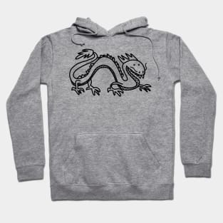 Dragon Line Art Hoodie